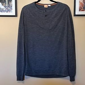 Boss Orange Virgin Wool Henley